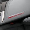 C7 Corvette Grand Sport Grey Leather Console Lid With Grand Sport Logo